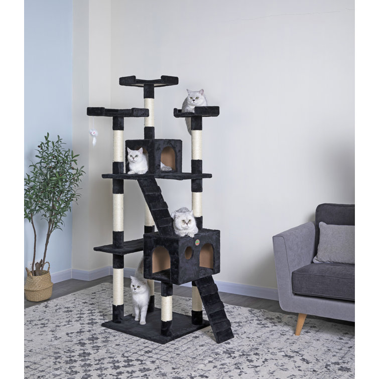 Go Pet Club 72" Cat Tree & Reviews Wayfair